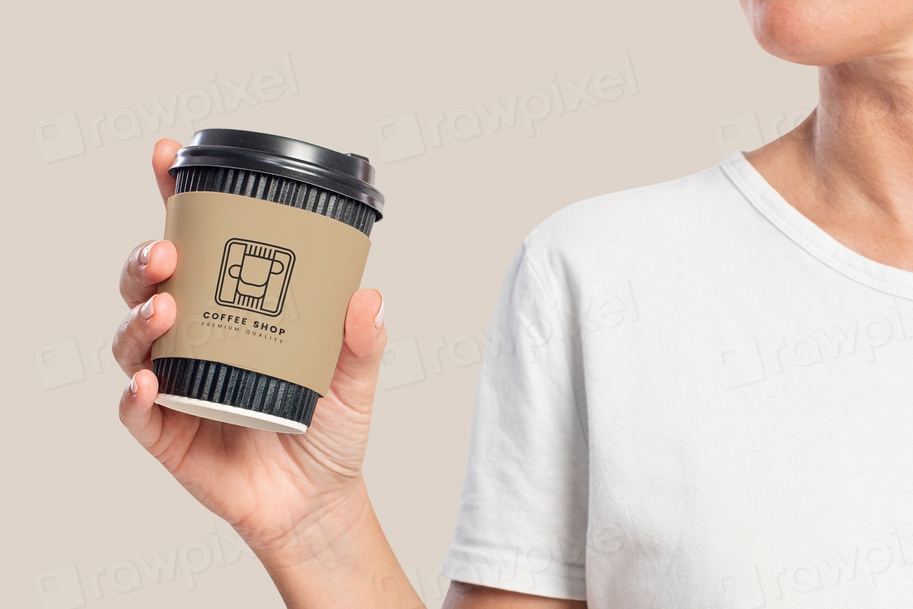 3679+ Coffee Cup Sleeve Mockup Psd