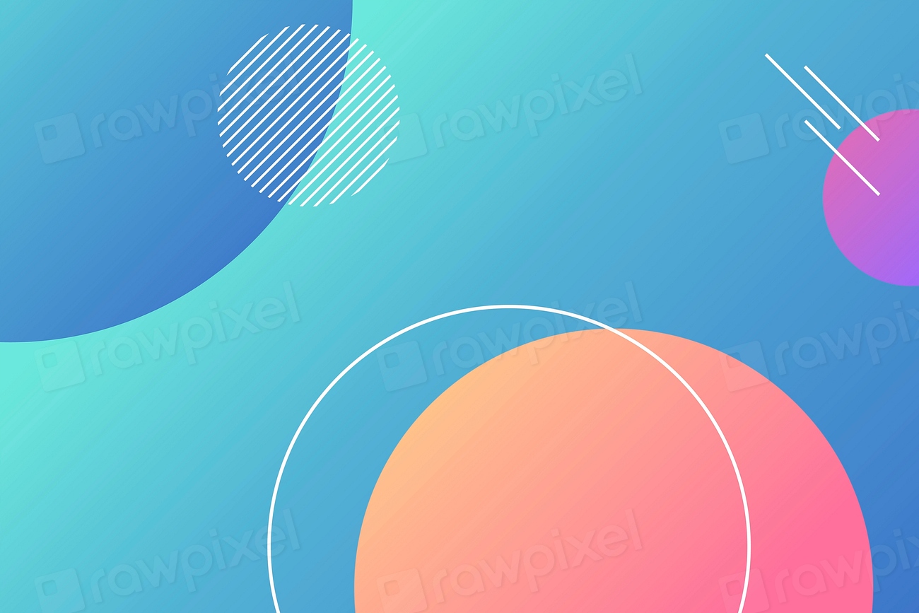 Colorful round modern background vector | Premium Vector - rawpixel