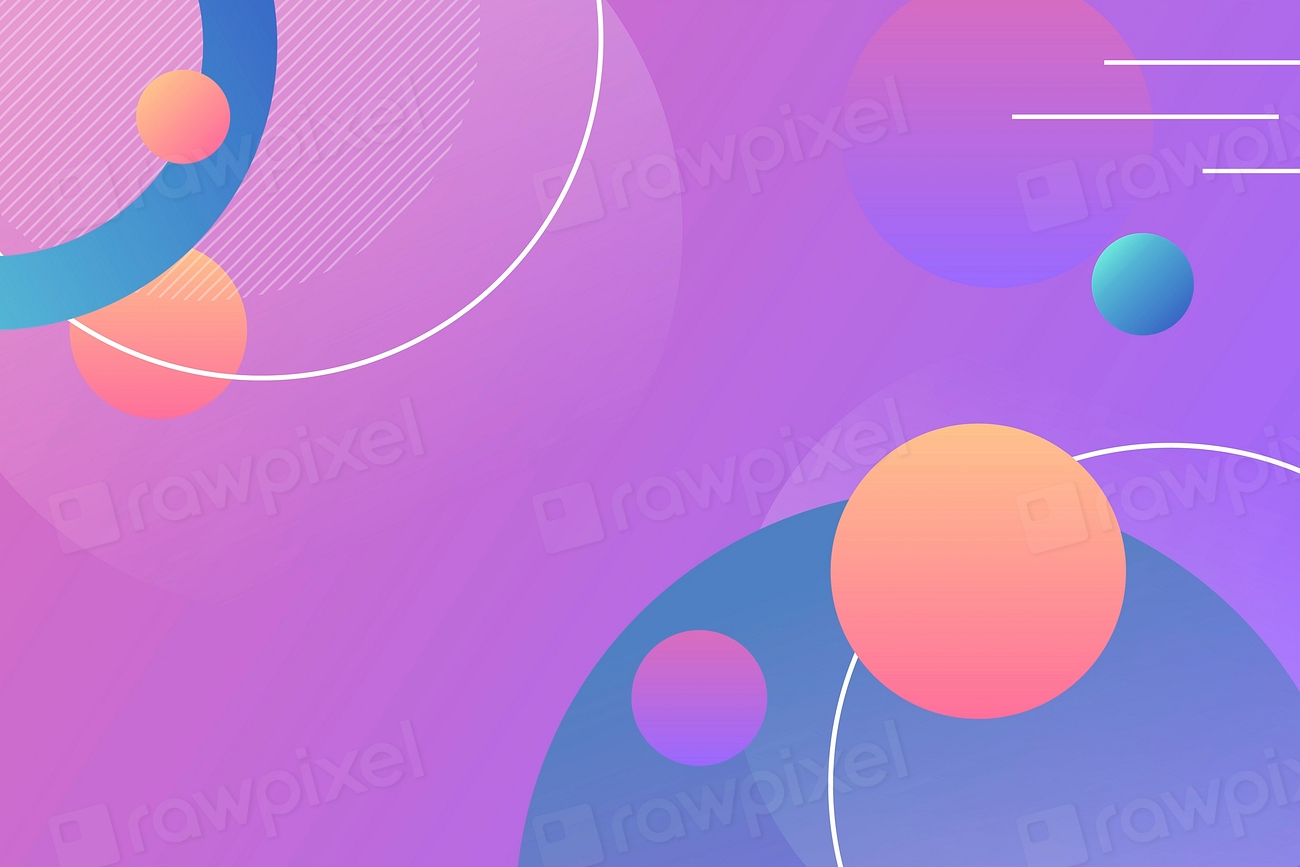 Colorful round modern background vector | Premium Vector - rawpixel