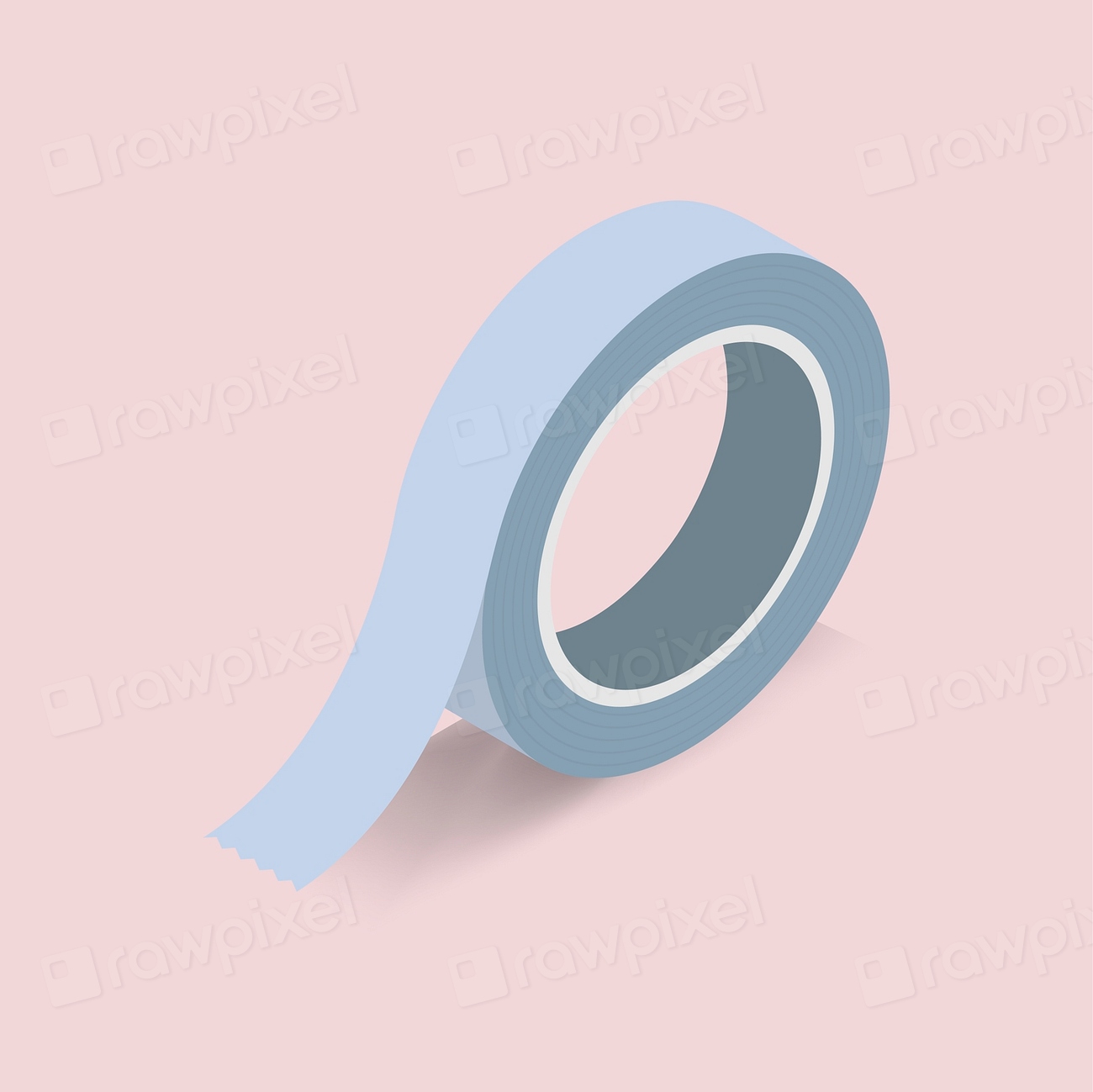 Vector icon of sticky tape Premium Vector rawpixel