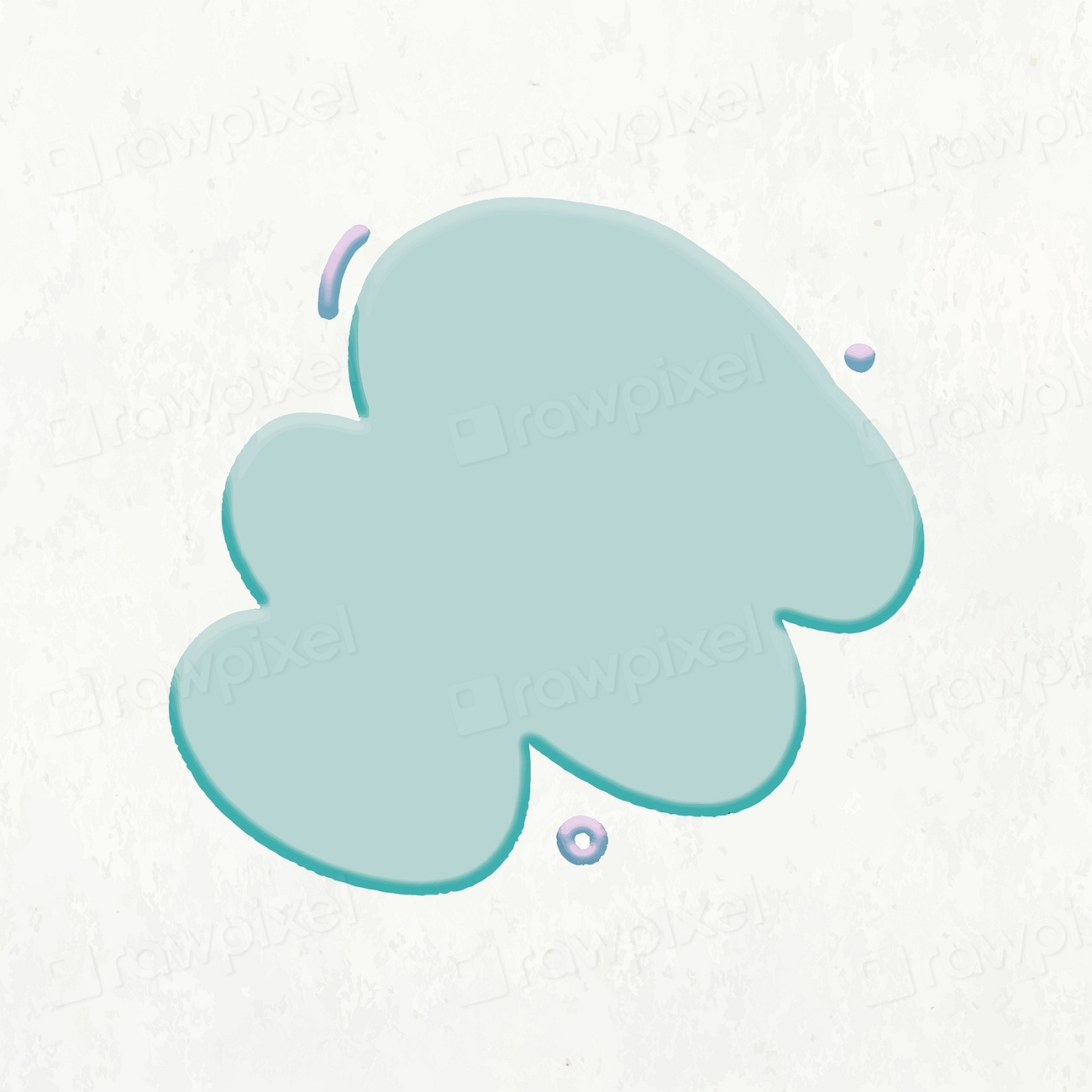 Water puddle, nature, lifestyle emoji Premium Vector rawpixel