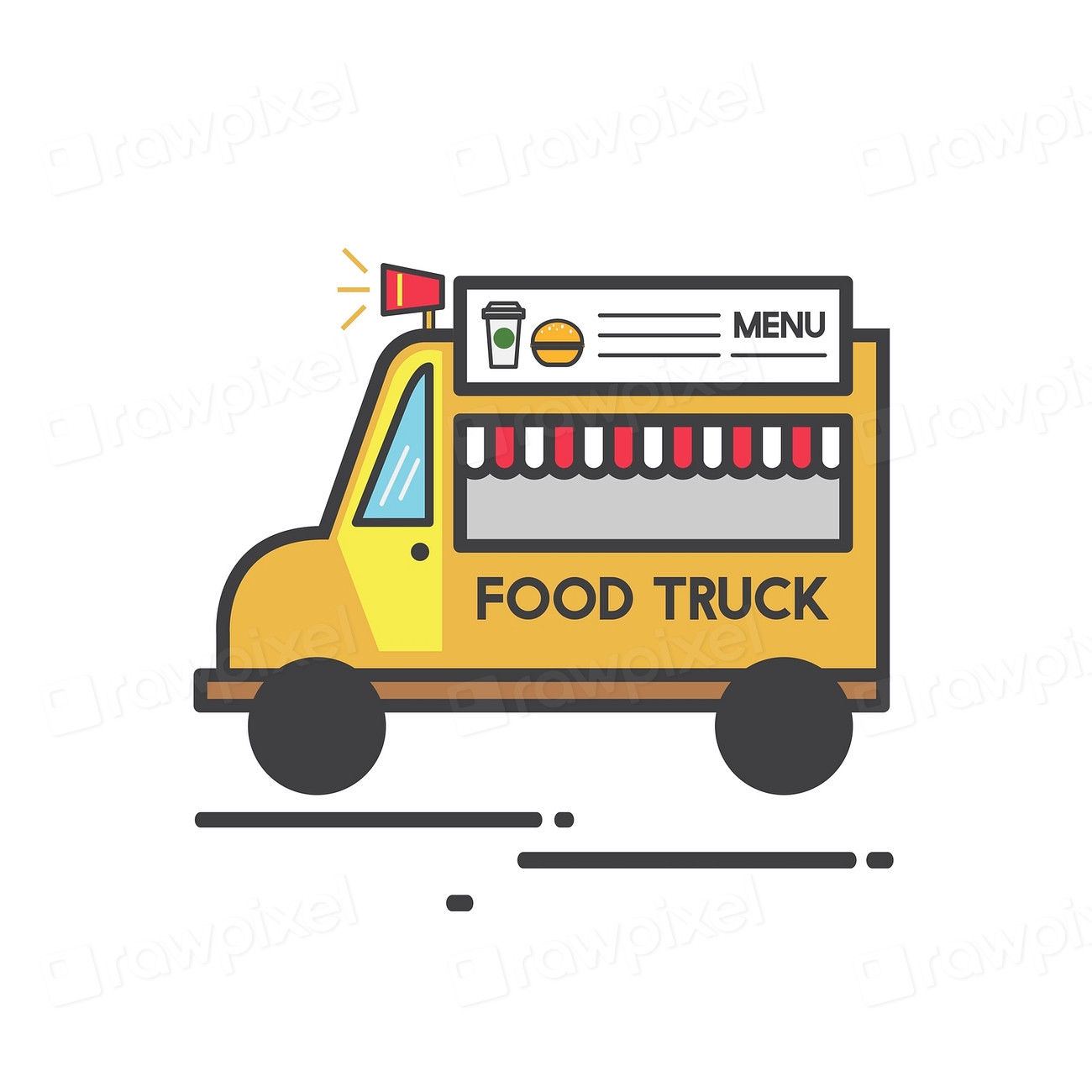 illustration-of-a-food-truck-free-photo-rawpixel