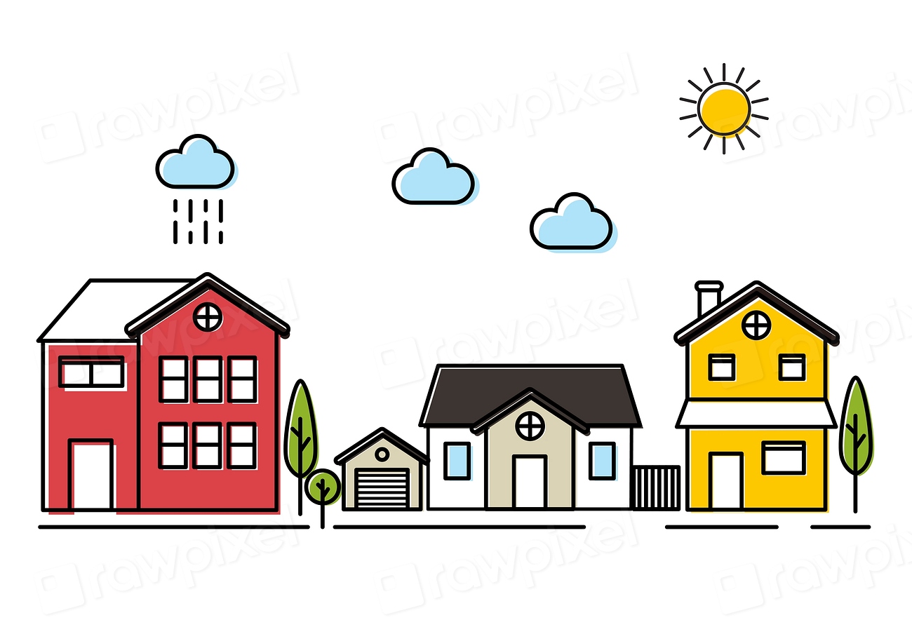 Small town vector | Premium Vector - rawpixel