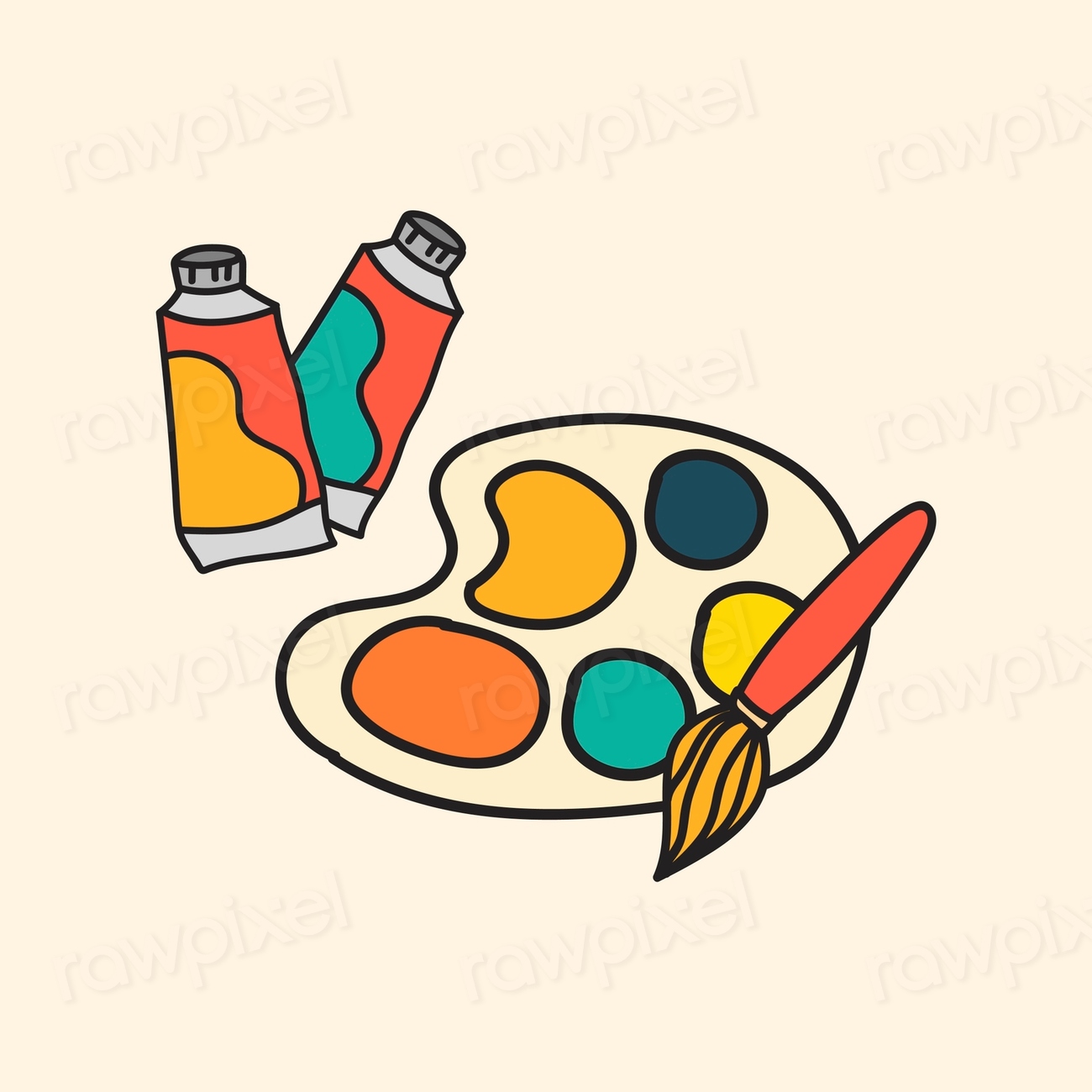 Stationary illustration drawing style | Premium Vector - rawpixel