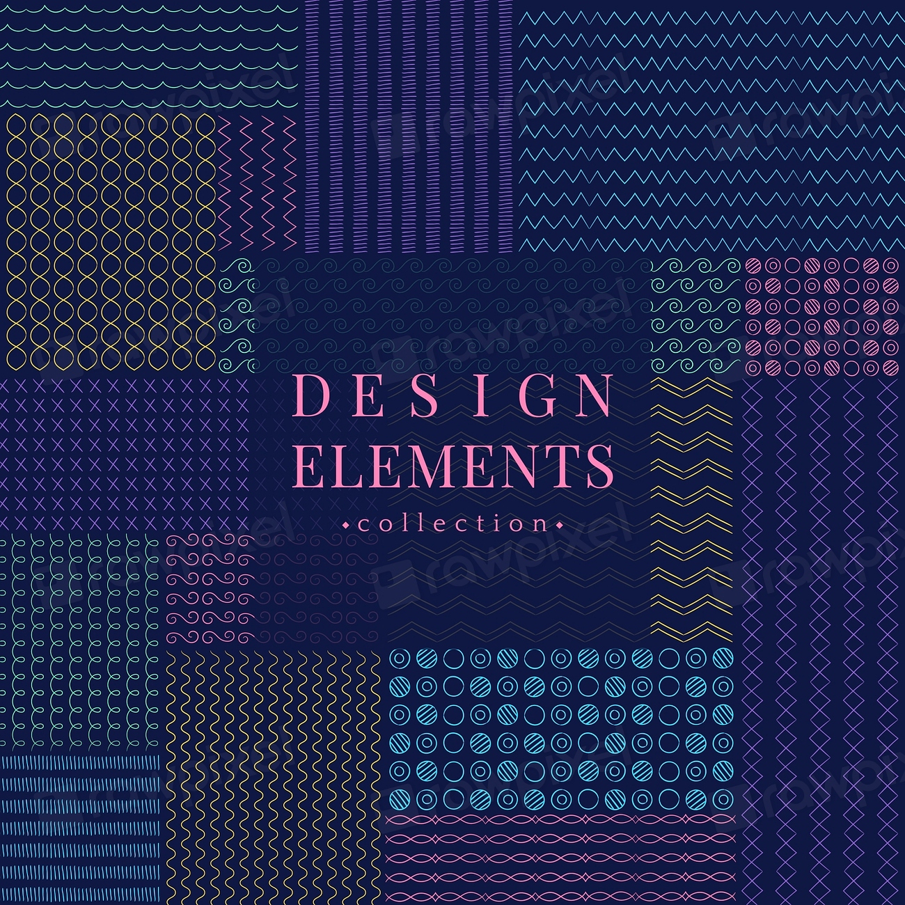 Divider line design elements vector premium vector rawpixel