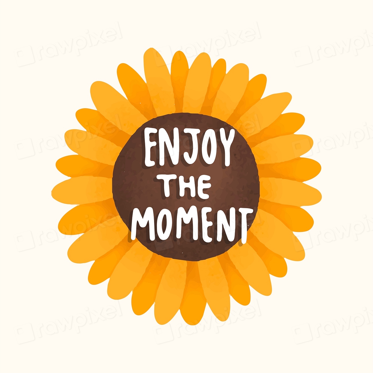 Enjoy the moment autumn illustration Free Vector rawpixel