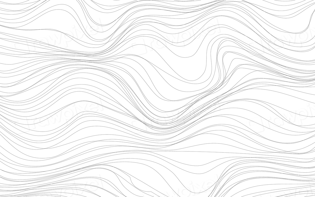 Wave textures white background vector | Premium Vector - rawpixel