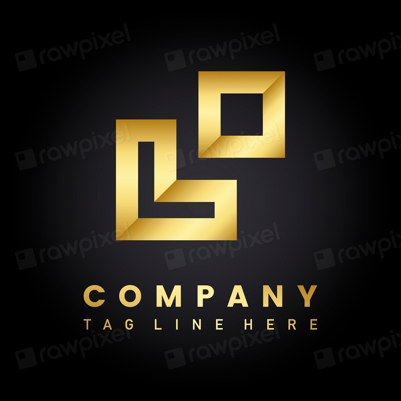Modern company logo design vector | Premium Vector - rawpixel