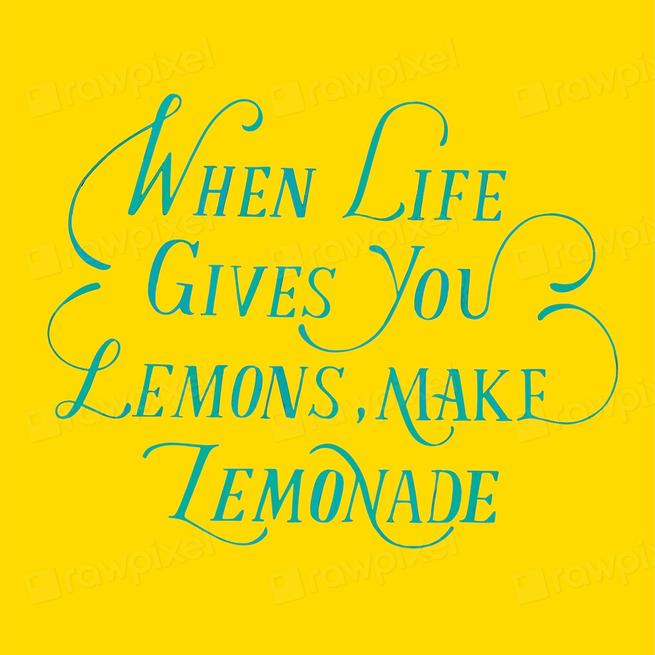 When life gives you lemons Free Photo rawpixel