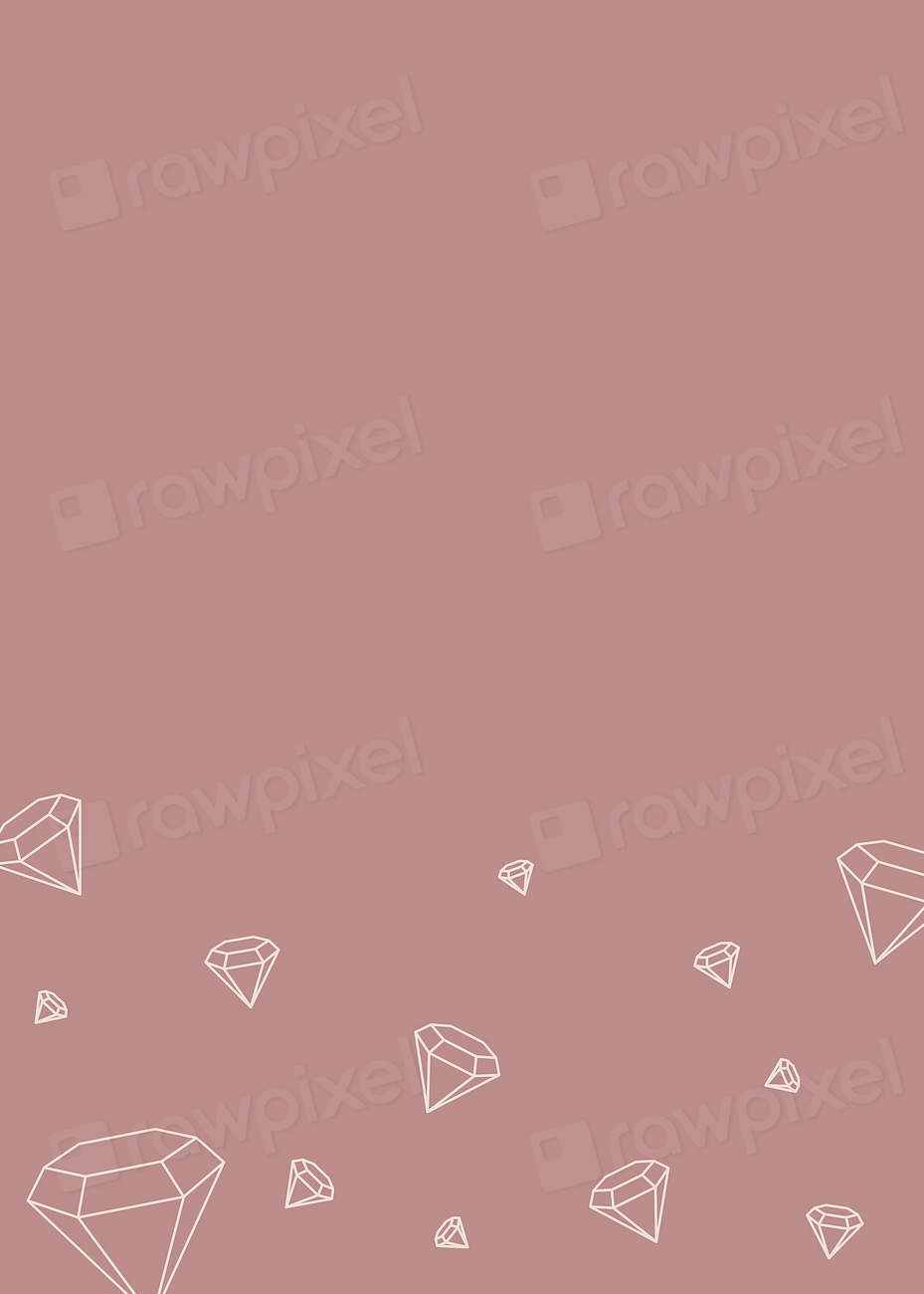 Geometric diamond design wallpaper vector | Free Vector - rawpixel