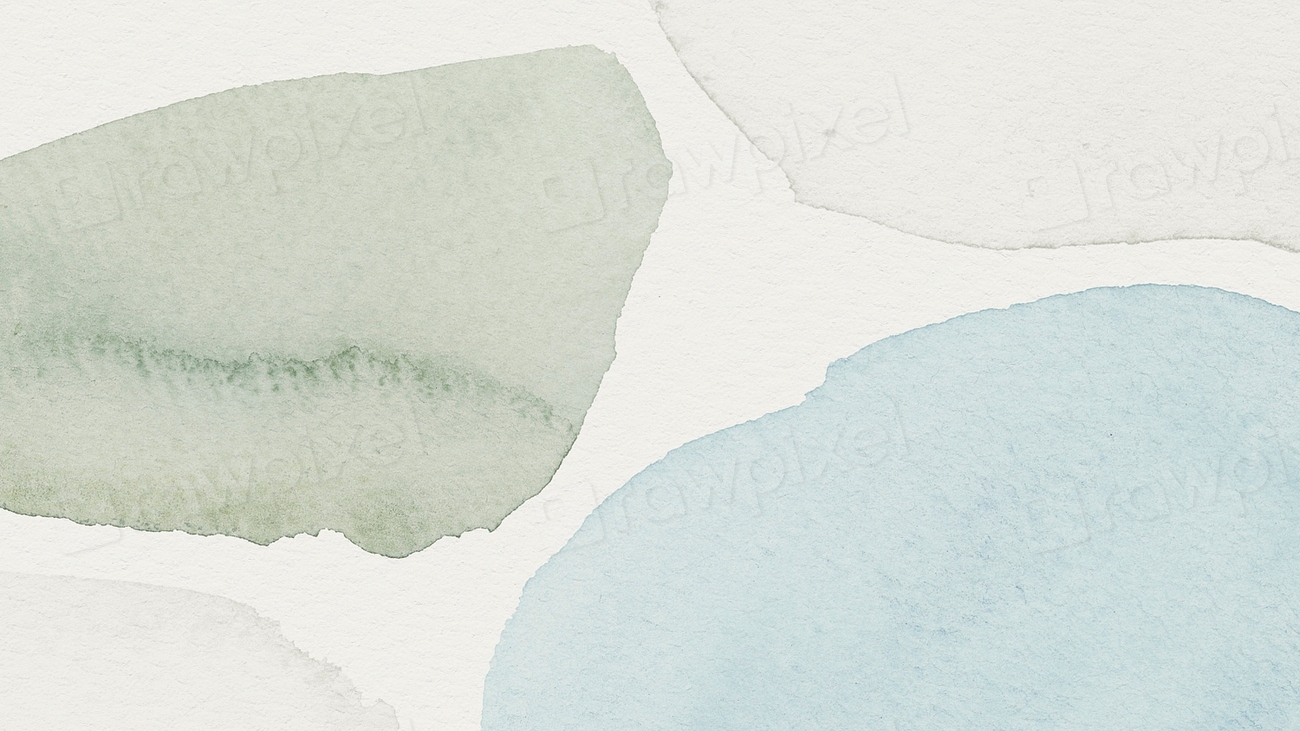 Blue and green watercolor patterned | Premium PSD - rawpixel