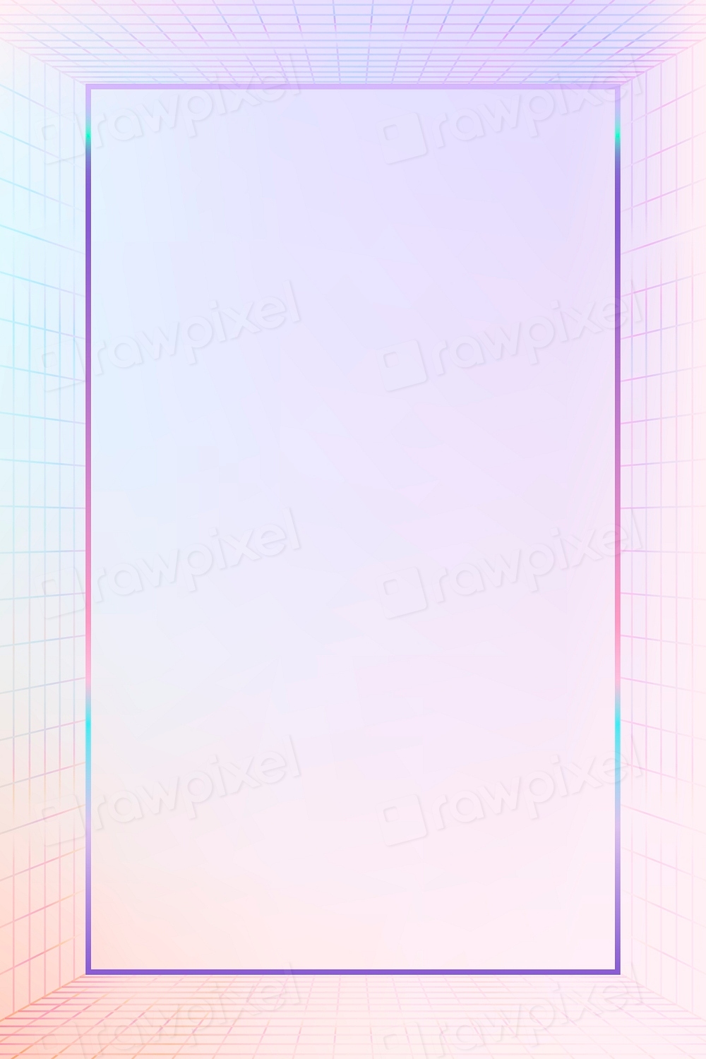 Psd pastel grid patterned frame | Premium PSD - rawpixel