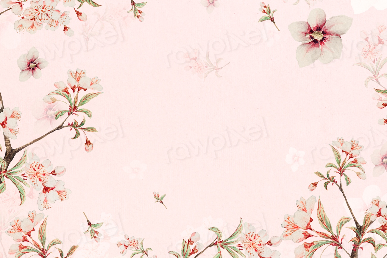 Vintage Japanese psd floral frame | Premium PSD - rawpixel