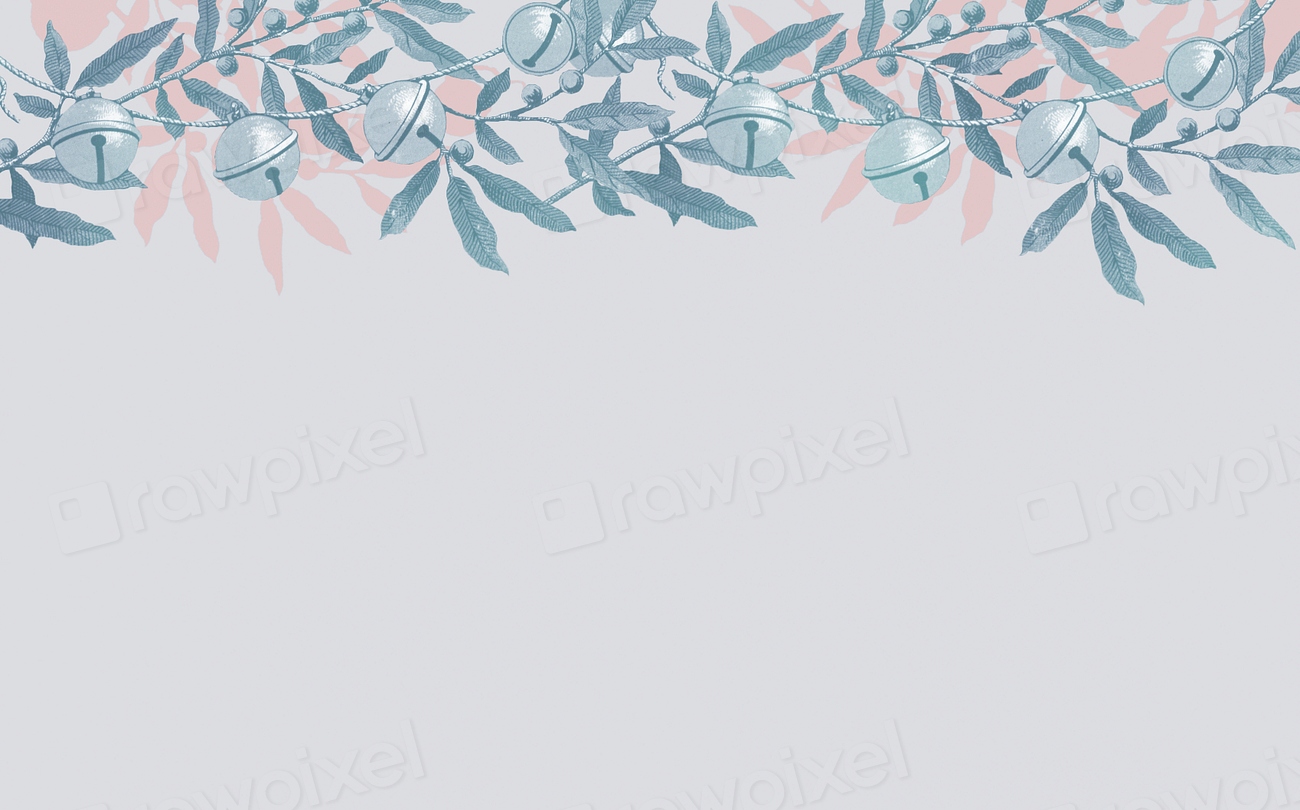 Sleigh bells frame design illustration | Premium PSD Illustration