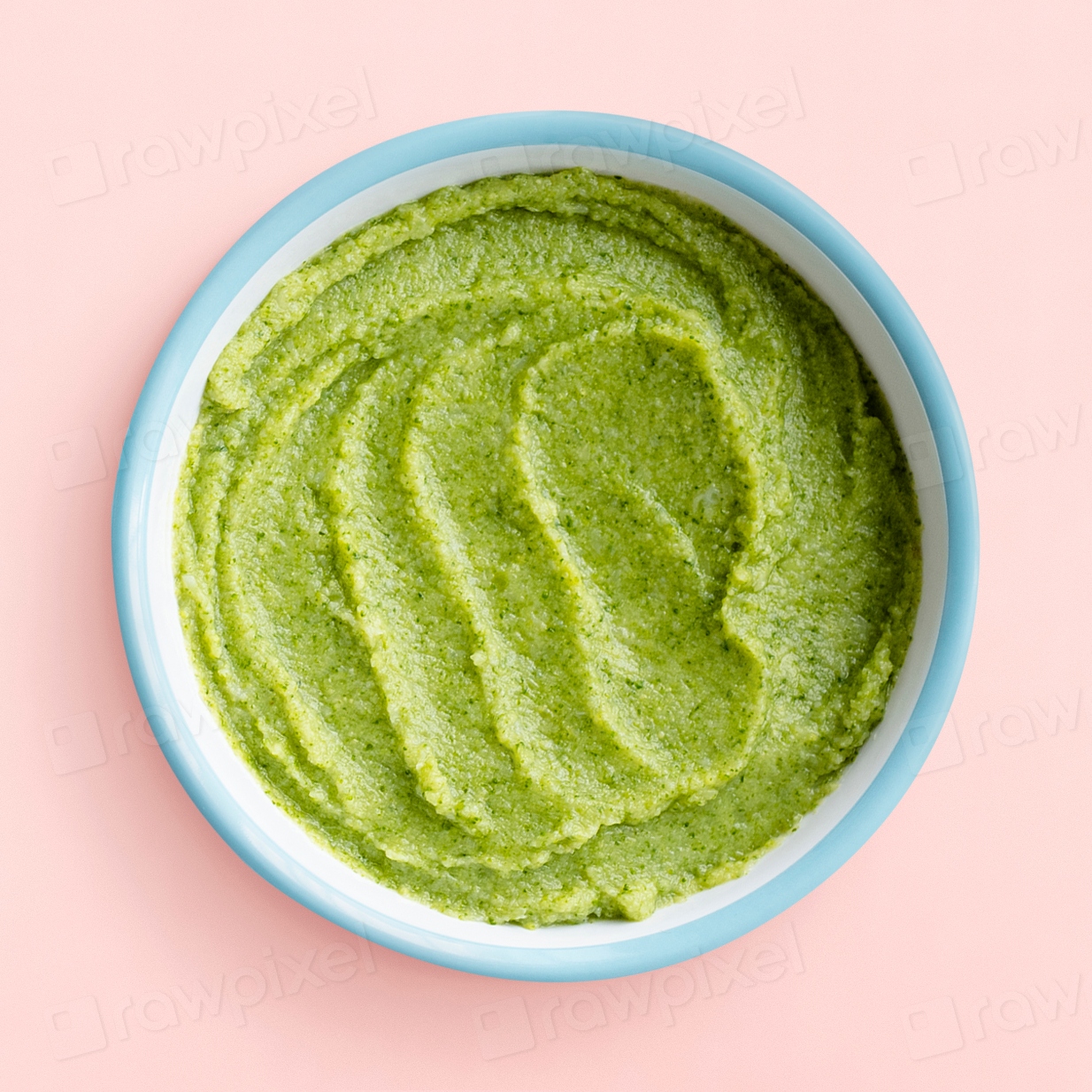 Avocado puree psd baby food, | Premium PSD - rawpixel