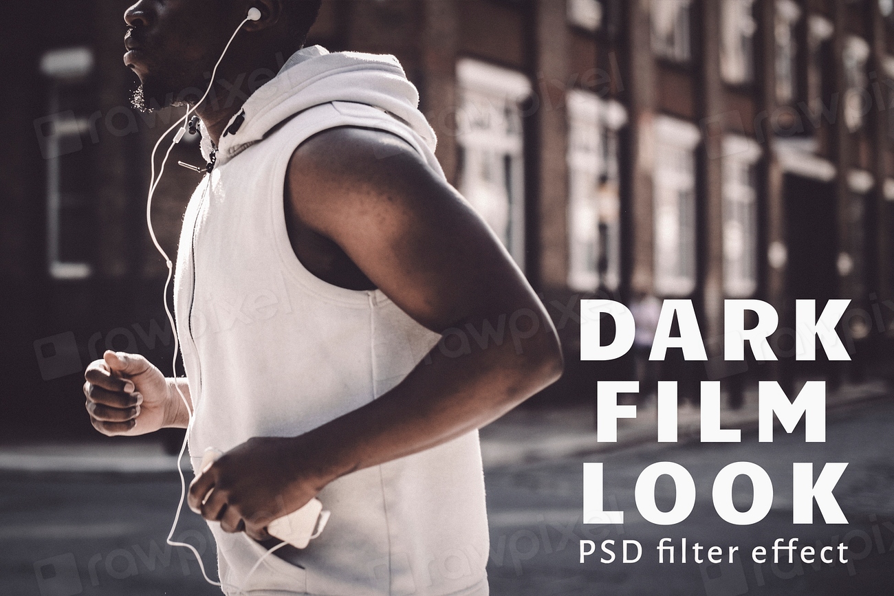 Dark film PSD filter effect, Premium PSD Addon rawpixel