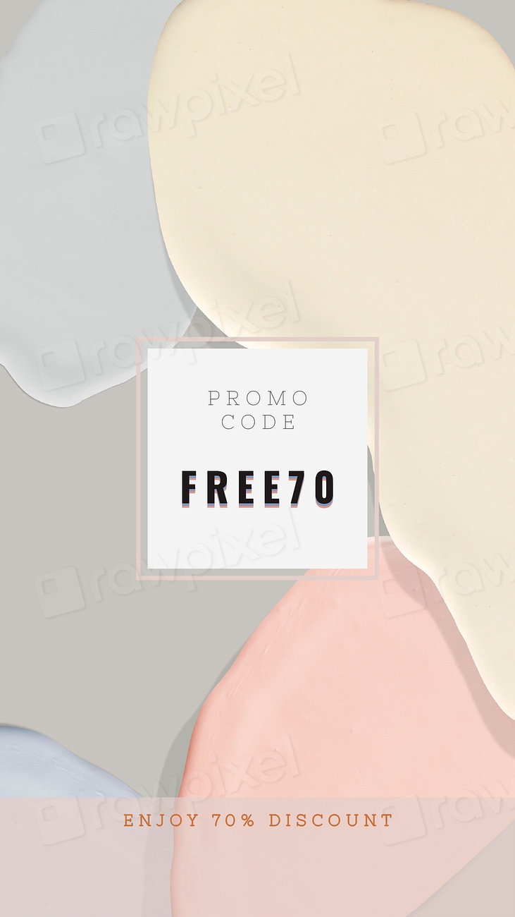 Promo code template collection psd | Premium PSD Template - rawpixel