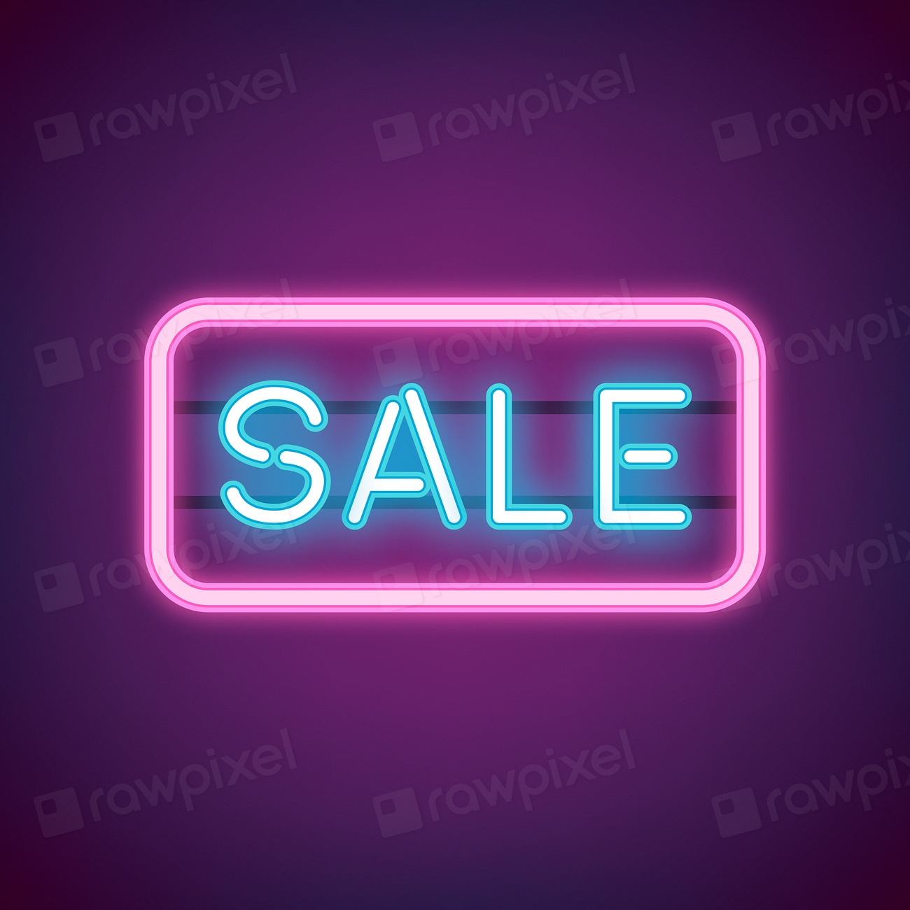 Blue sale neon sign vector | Premium Vector - rawpixel