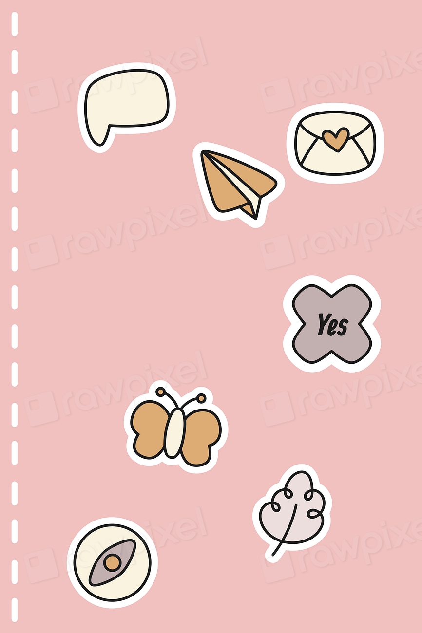 Cute planner sticker vector collection | Free Vector - rawpixel