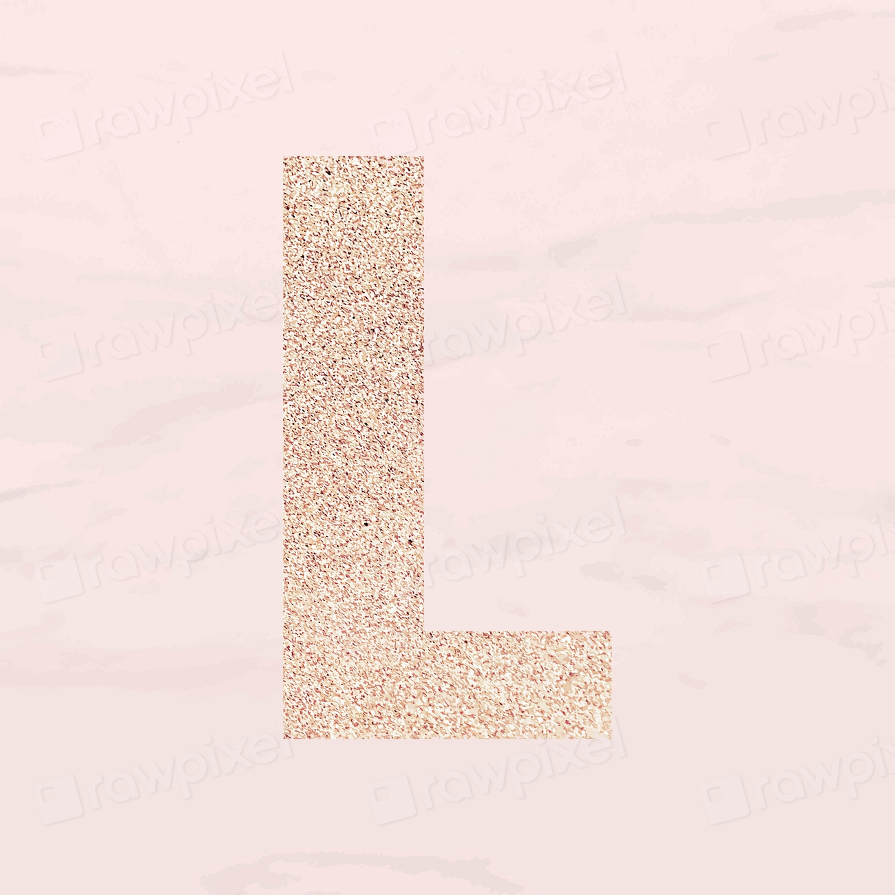 Glitter capital letter L sticker | Premium Vector - rawpixel