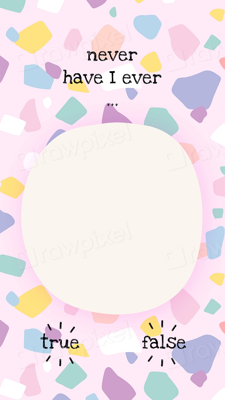 Editable cute quiz template psd Premium PSD Template rawpixel