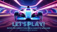 Play & competition  blog banner template