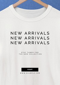 New arrivals   poster template