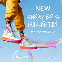 Sneakers collection Instagram post template