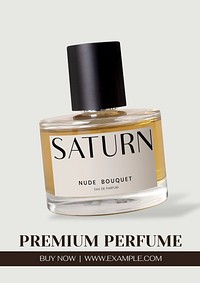 Premium perfume  poster template