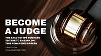 Become a judge blog banner template