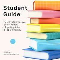 Student guide Instagram post template  