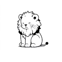 Lion Animal animal lion illustrated.
