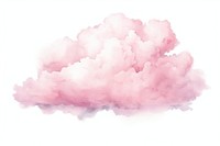 Illustration of pink cloud outdoors weather bonfire.