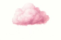 Illustration of pink cloud outdoors nature cotton.