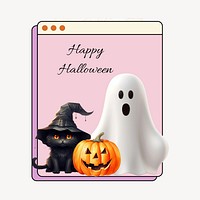 Happy Halloween Instagram post template  community remix