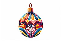 A vector graphic of christmas ornament accessories accessory lamp.