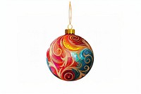A vector graphic of christmas ornament accessories accessory pendant.
