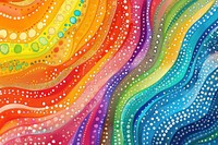 Rainbow dots background accessories accessory pattern.
