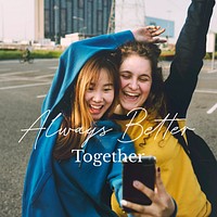 Better together always Instagram post template