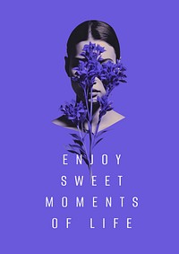 Sweet moment poster template