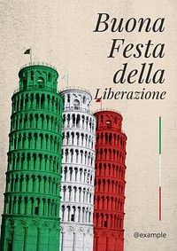 Festa della Liberazione poster template