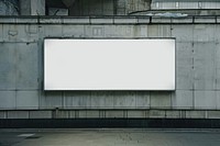 Billboard mockup electronics screen white board.