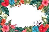 Tropical island graphics hibiscus outdoors.