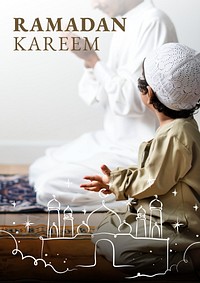 Ramadan poster template  design