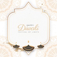 Diwali Facebook post template