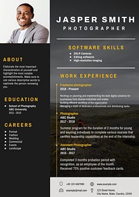 Professional CV  template for professionals and executive level