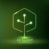 Clean energy Instagram post template  eco-friendly design
