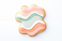 Blob shape icon, cookie art illustration