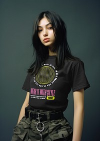 Women's emo fashion