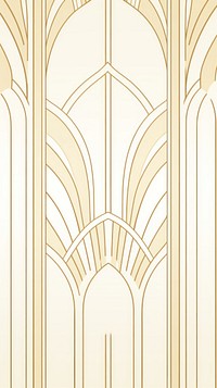 Art deco church wallpaper architecture arched gate.